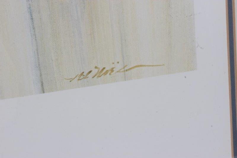 N. A. Noël Framed Offset "My Calf"