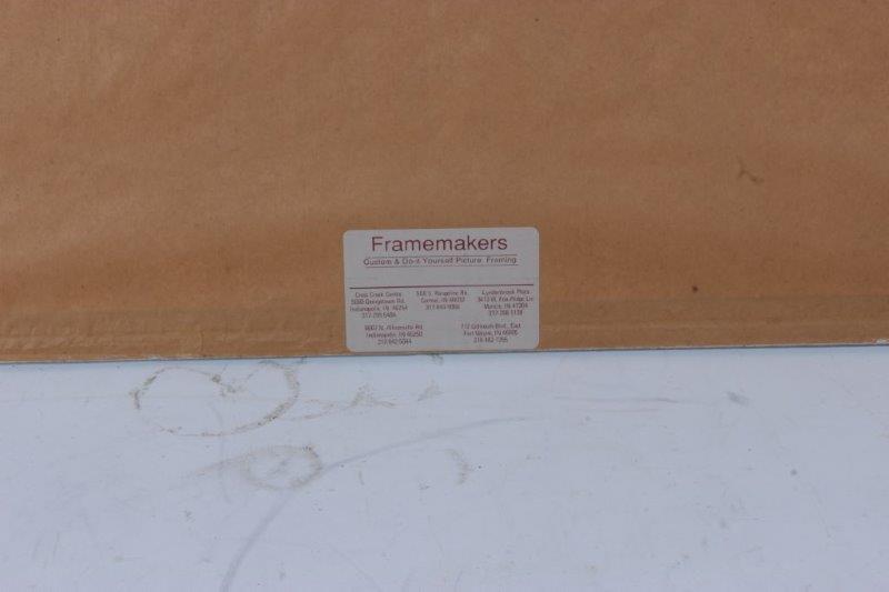 N. A. Noël Framed Offset "My Calf"