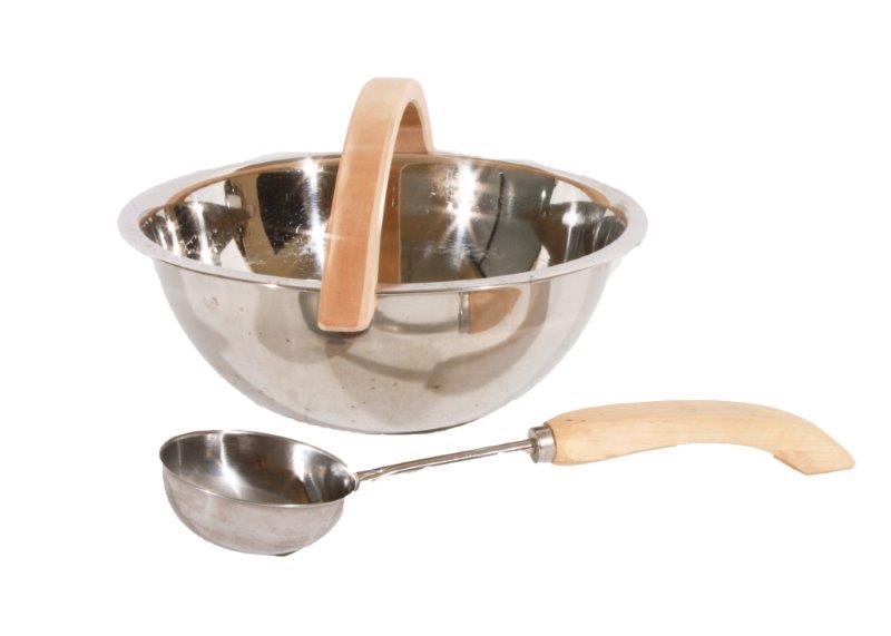 SaunaSet Bowl and Ladle