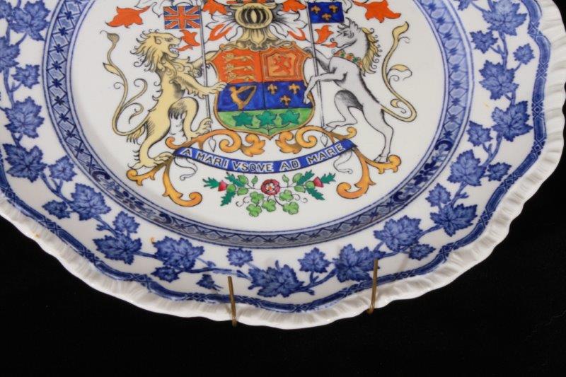 Duo of Vintage Decorative Plates
