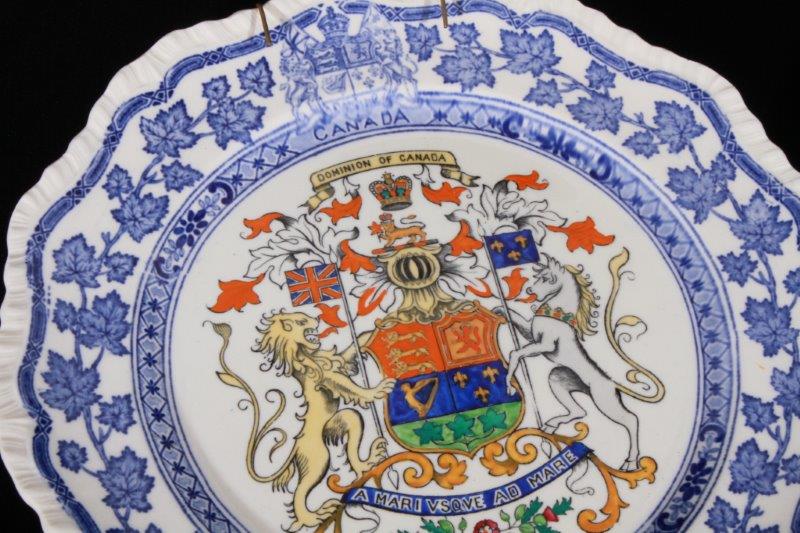 Duo of Vintage Decorative Plates