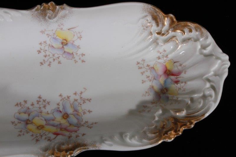 Dresden Vintage Floral Dish