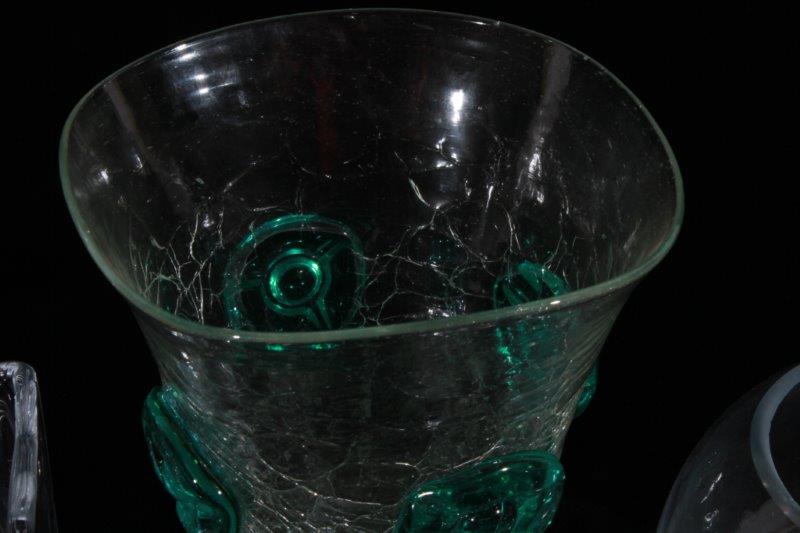 Trio of Blown Glass Vessels