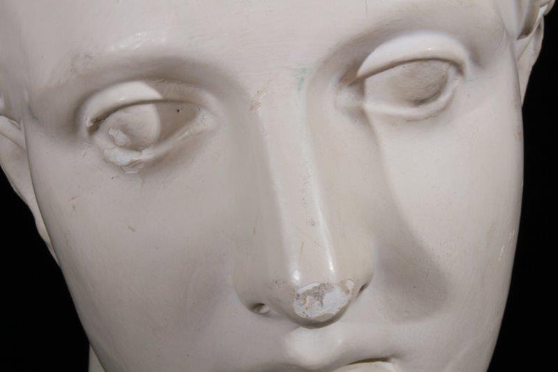 Plaster Casted Roman Style Bust