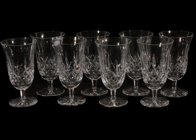 Set of Eight Waterford Crystal Glasses