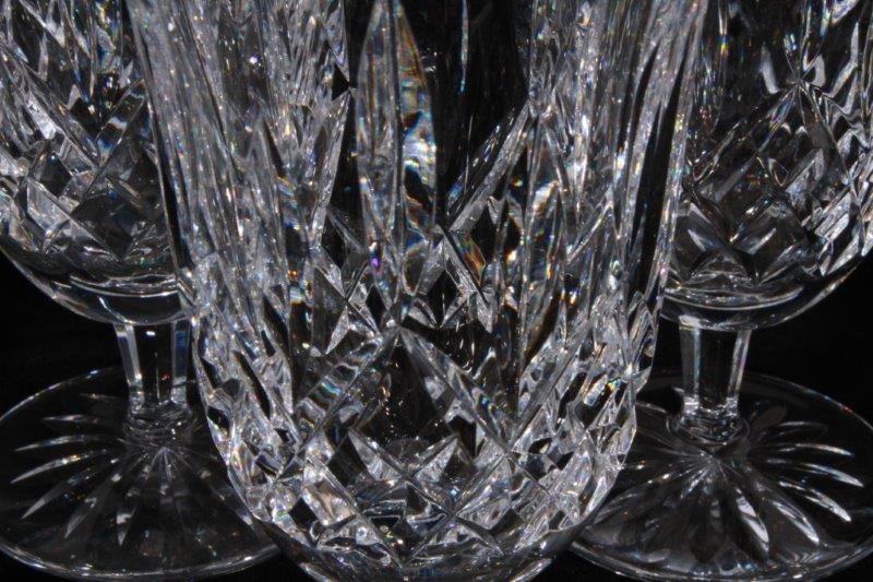 Set of Eight Waterford Crystal Glasses
