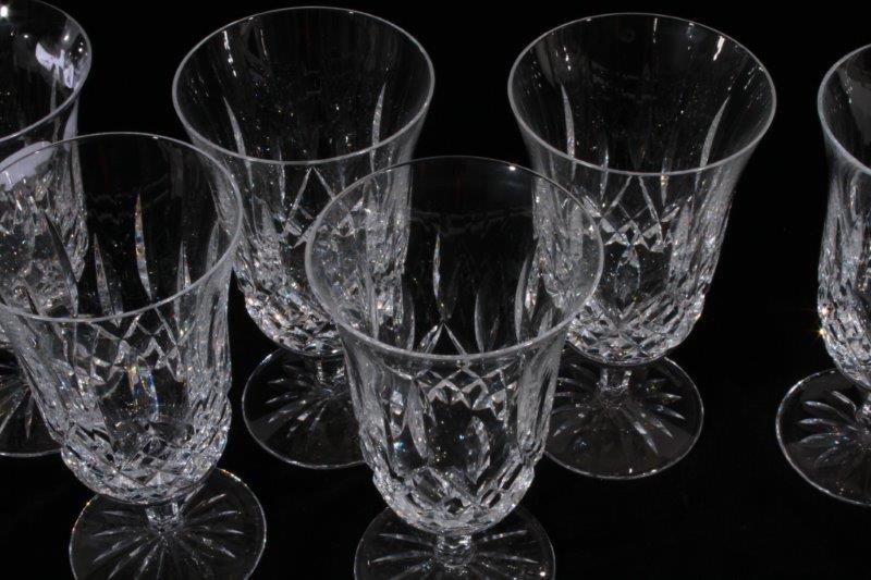 Set of Eight Waterford Crystal Glasses