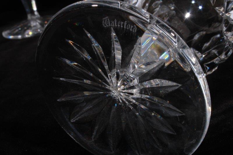 Set of Eight Waterford Crystal Glasses