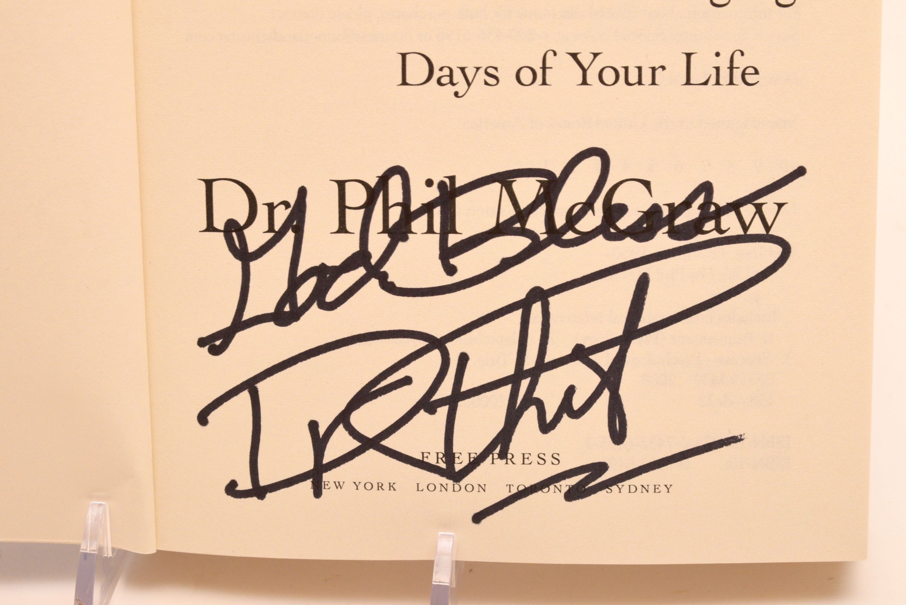 Signed Copy of "Real Life" by Dr. Phil McGraw