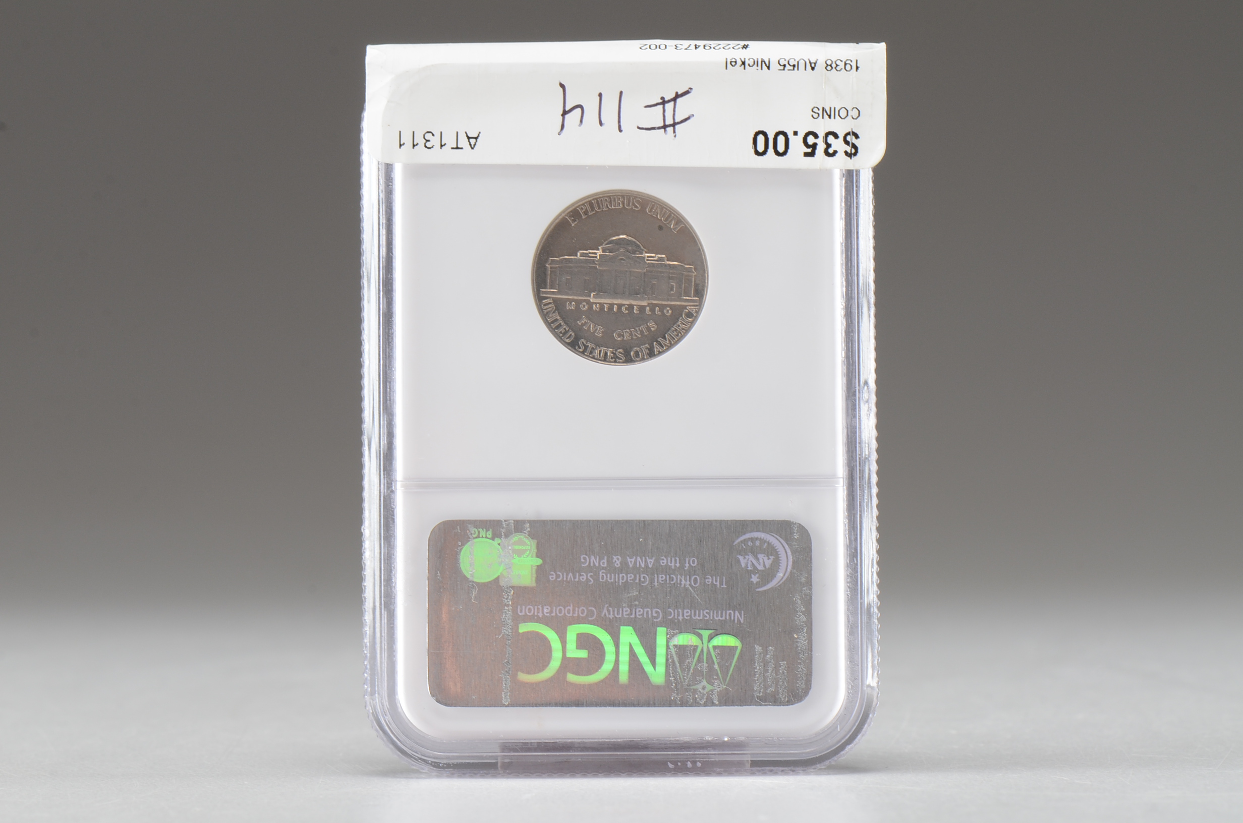 1938 Jefferson Nickel