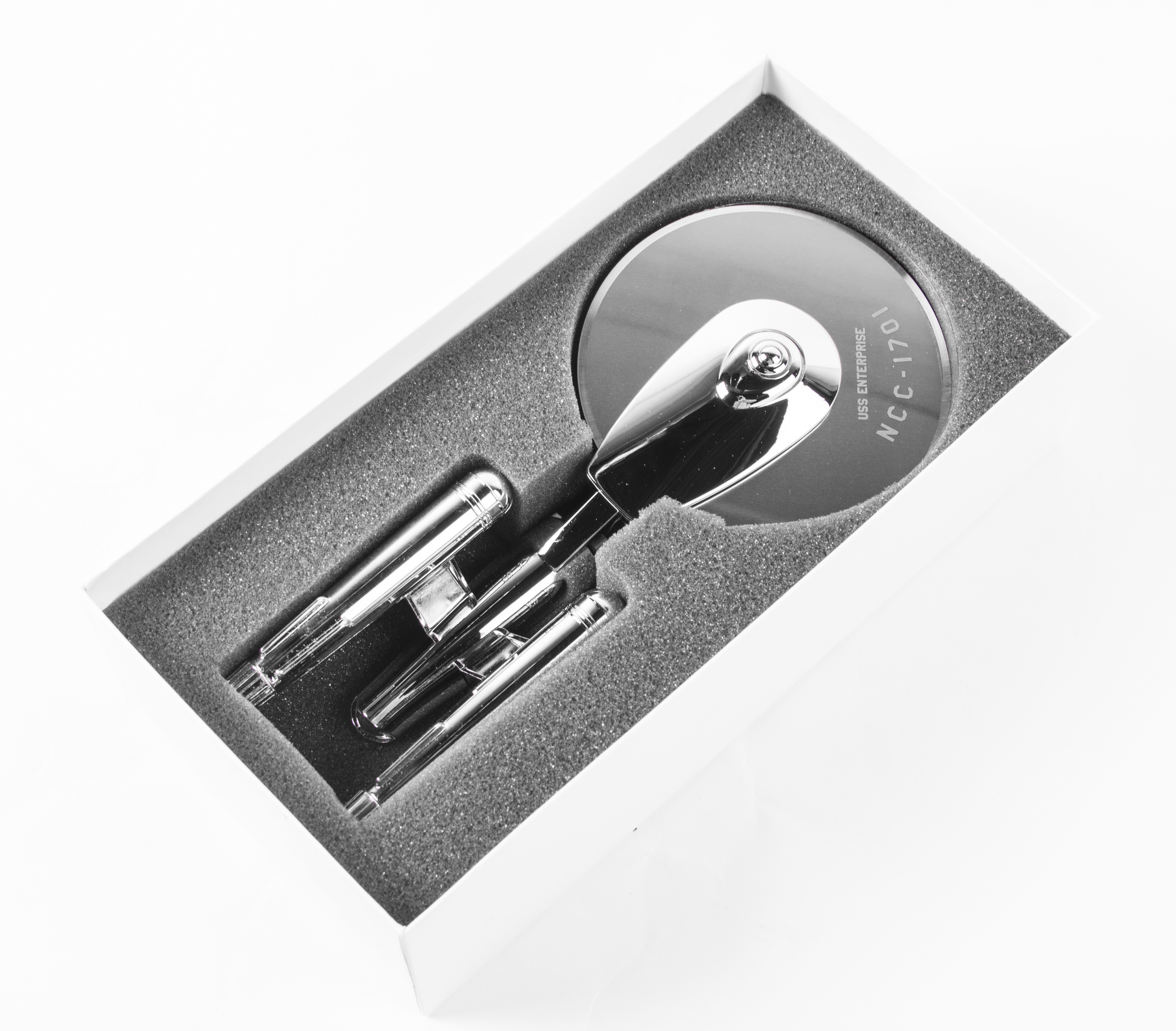 Star Trek Enterprise Stainless Steel Pizza Wheel