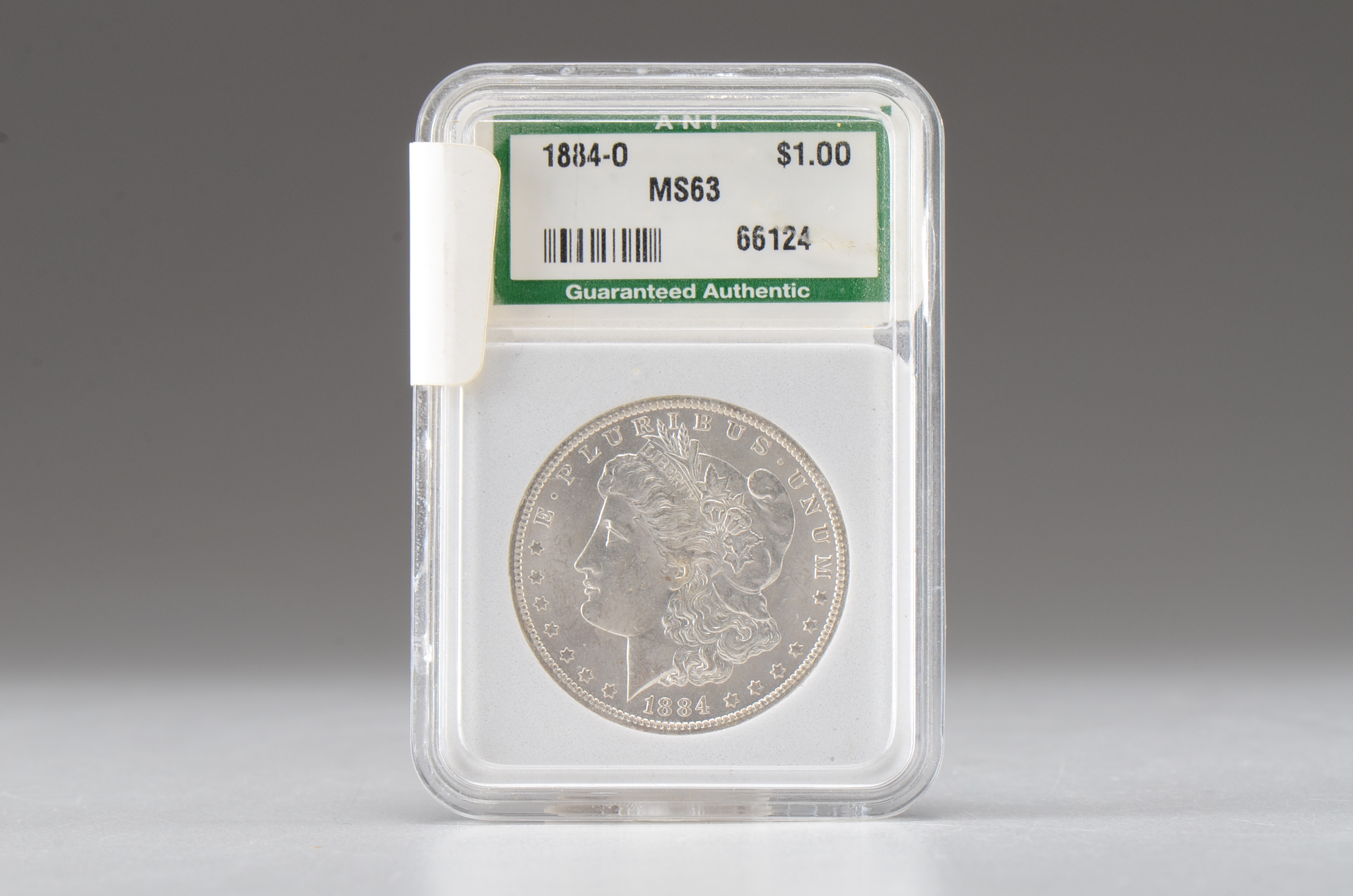 1884 O Morgan Silver Dollar