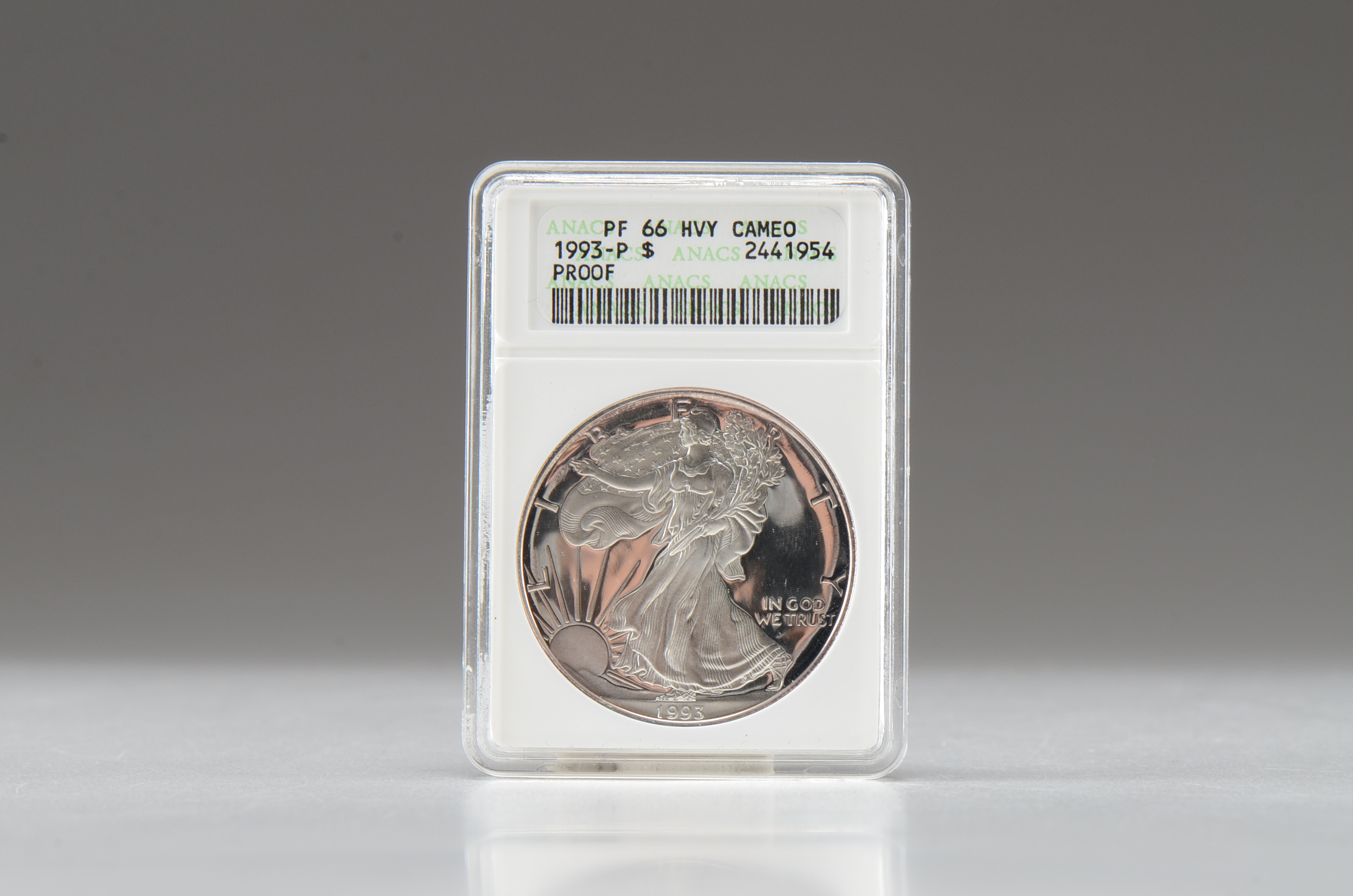 1993 One Dollar U.S. Silver Eagle Proof Coin