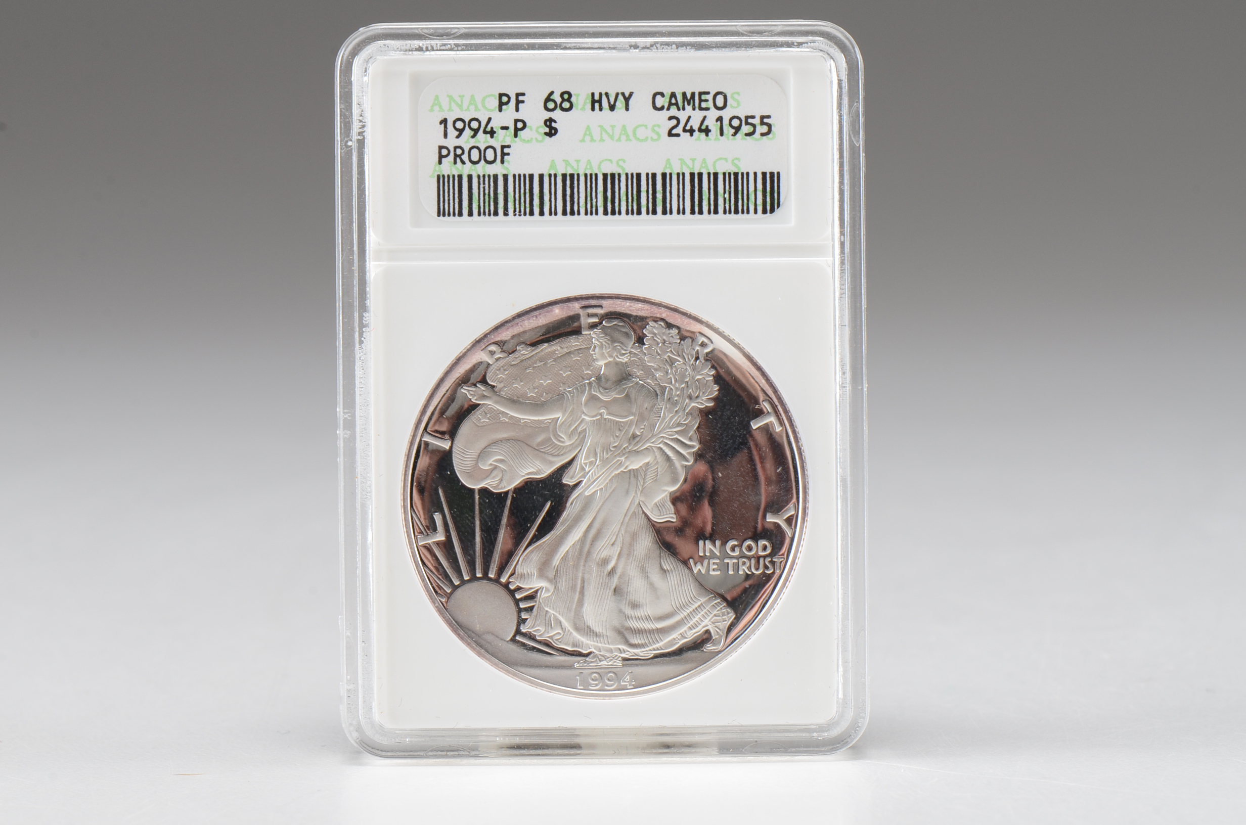 1994 One Dollar U.S. Silver Eagle Proof Coin