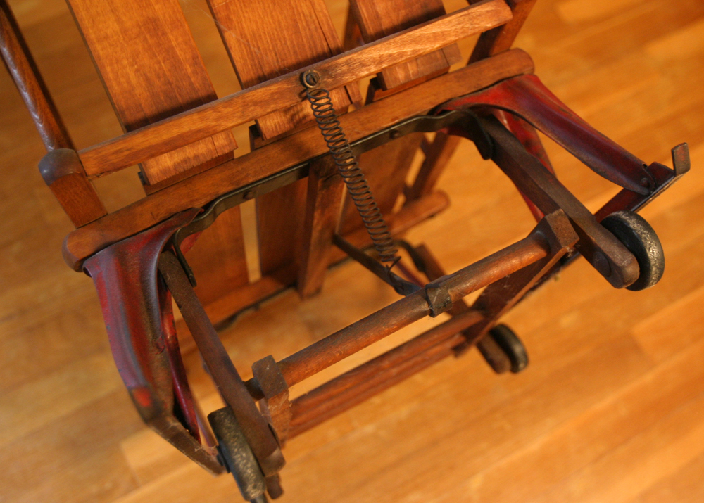 Children's Vintage Stroller-Sled