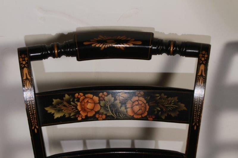 Set of Four Hitchcock Dining Chairs