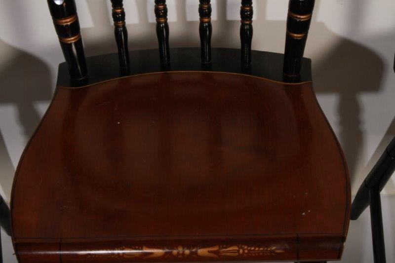 Set of Four Hitchcock Dining Chairs