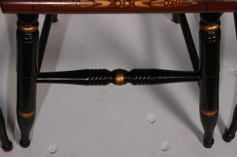 Set of Four Hitchcock Dining Chairs