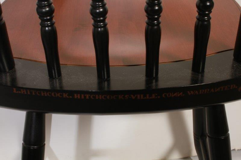 Set of Four Hitchcock Dining Chairs