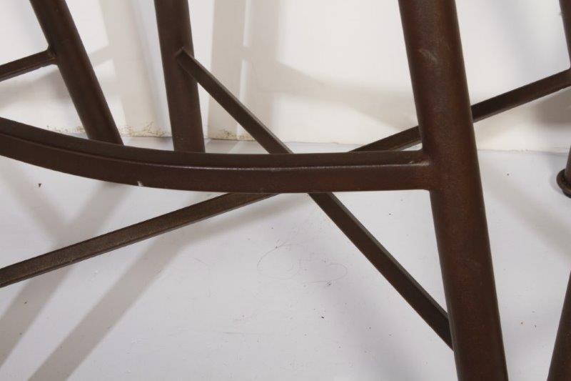 Four Swivel Bar Stools