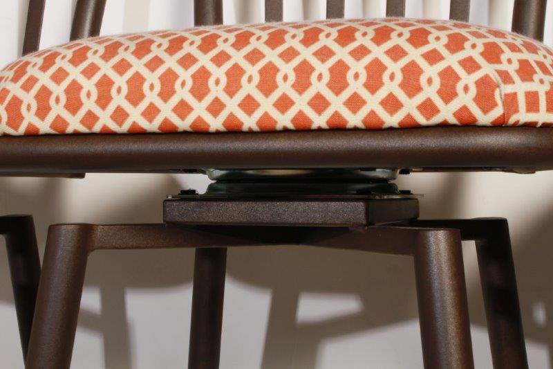 Four Swivel Bar Stools