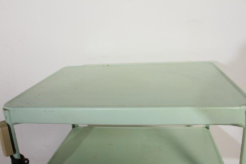 Vintage Metal Rolling Cart