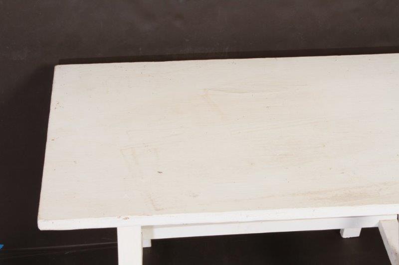 White Washed Wooden Coffee Table