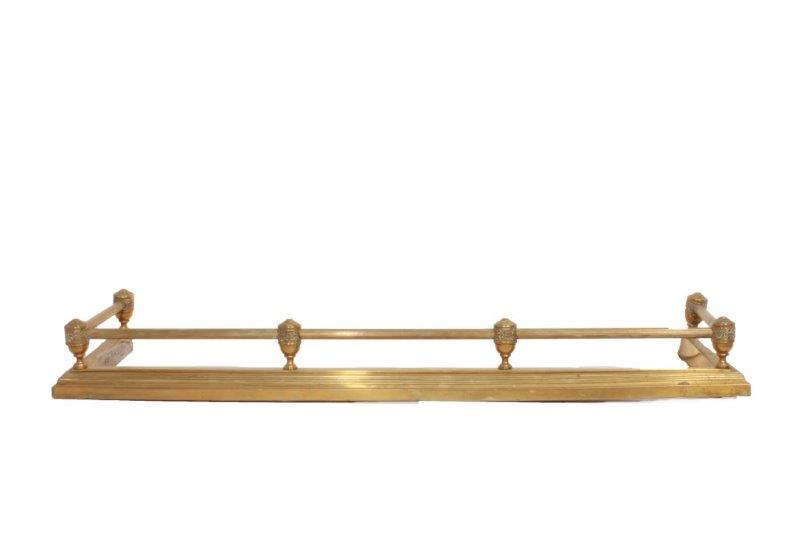 Brass Fireplace Fender