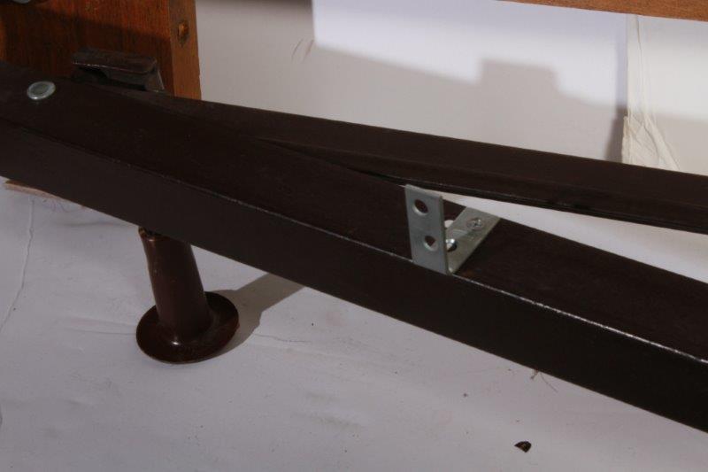 Mid-Century Queen Size Headboard and Frame