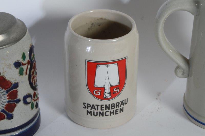 Collection of German Beer Steins