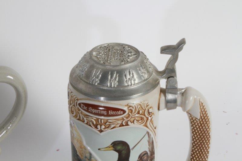 Collection of German Beer Steins