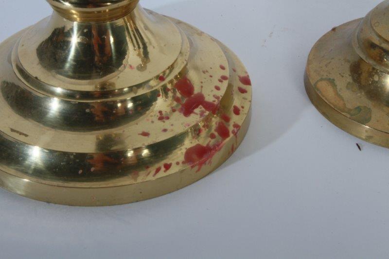 Assortment of Brass and Metal Candlesticks