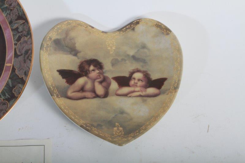 Pair of Cherub Plates