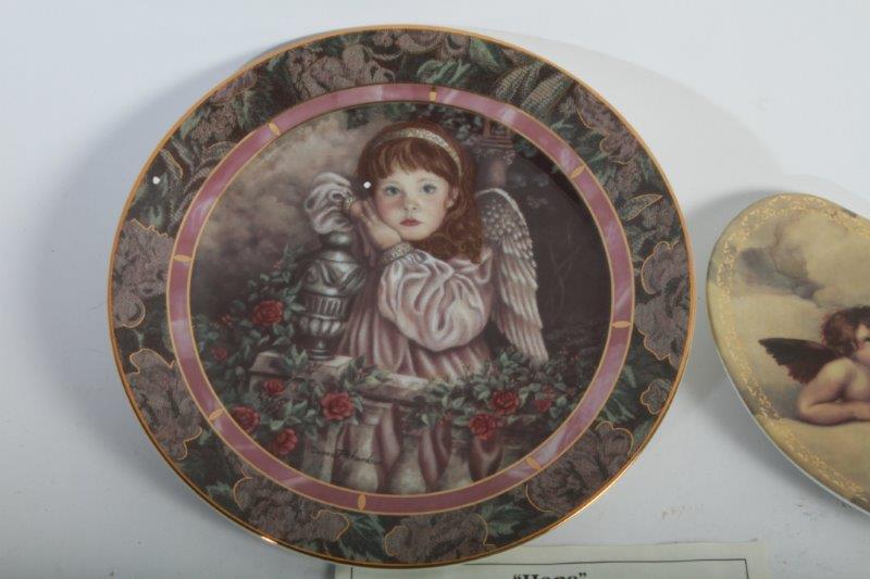 Pair of Cherub Plates
