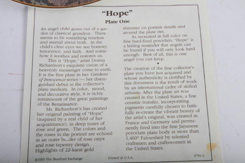 Pair of Cherub Plates