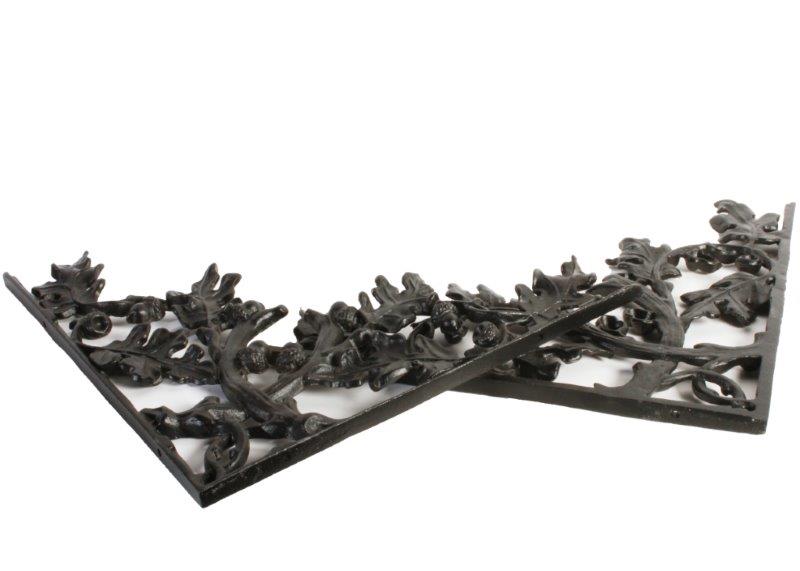Pair of Cast Iron Brackets
