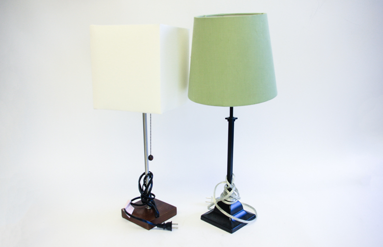 Duo of Modern-Style Table Lamps