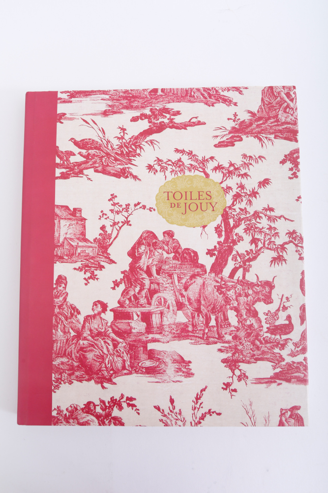 Framed Toile Designer Fabric and Toile's de Jouy Book