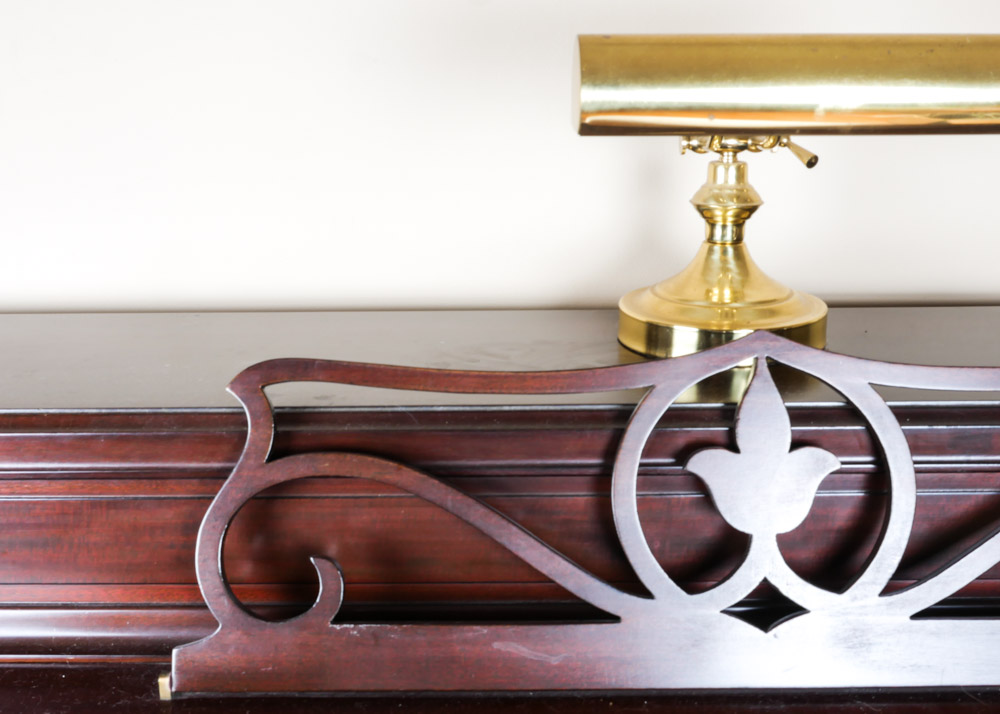 Mahogany J & C Fischer Piano