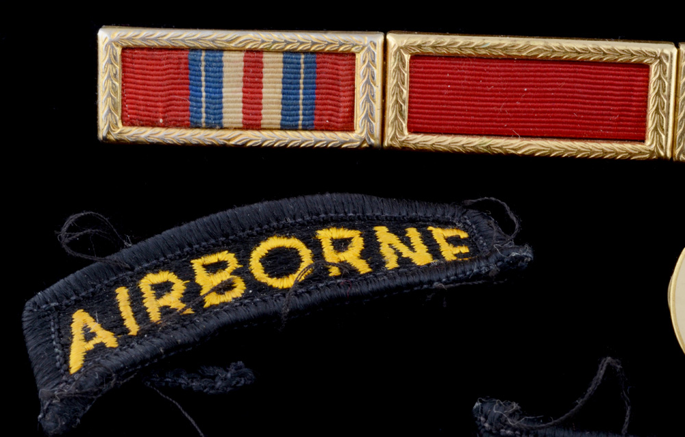 Vintage WWII 101st Airborne Patch and Army Medals