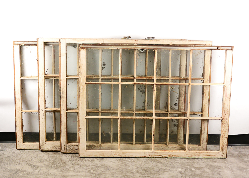 Vintage Salvaged Schoolhouse Windows