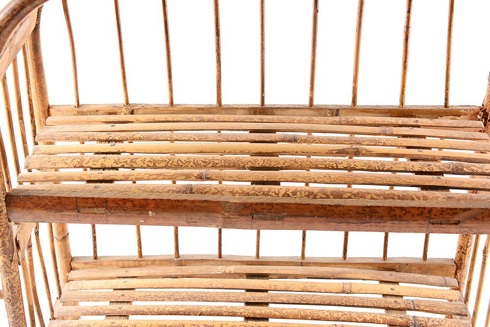 Two-Tier Bamboo Shelf