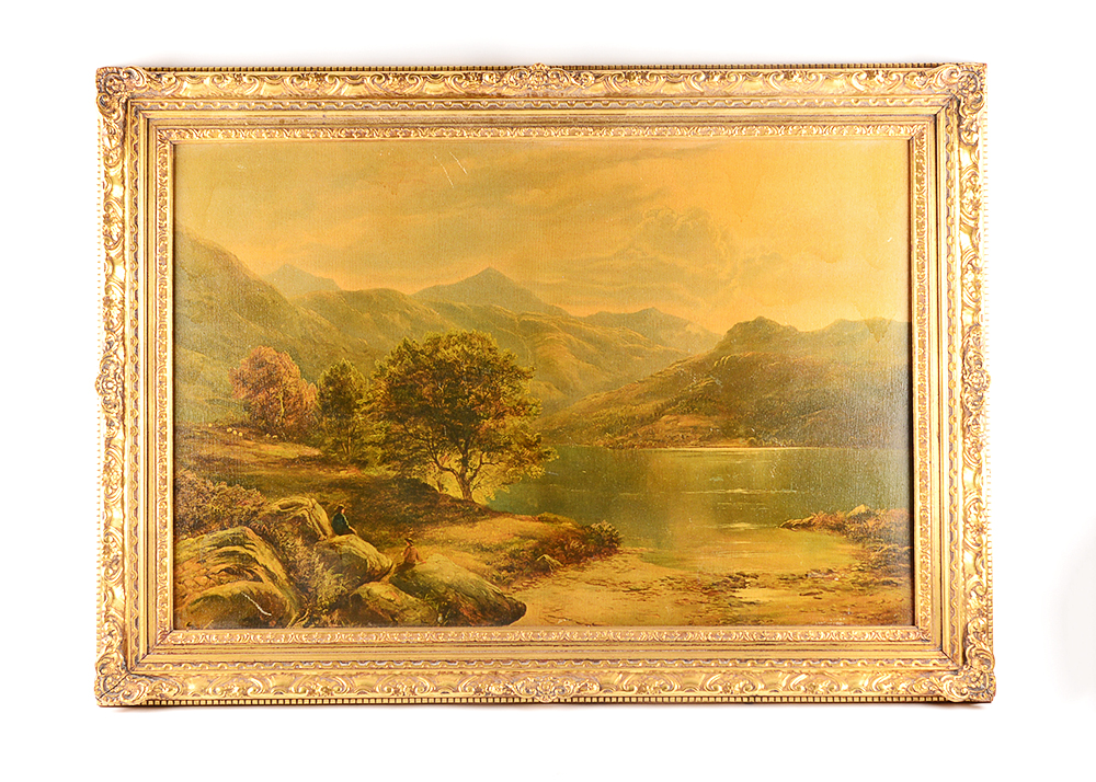 Framed Landscape 'Reofect Painting'