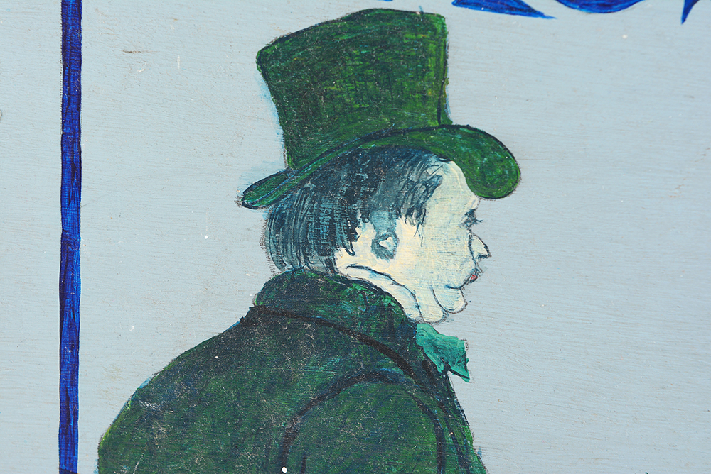 Decorative French Restaurant Sign