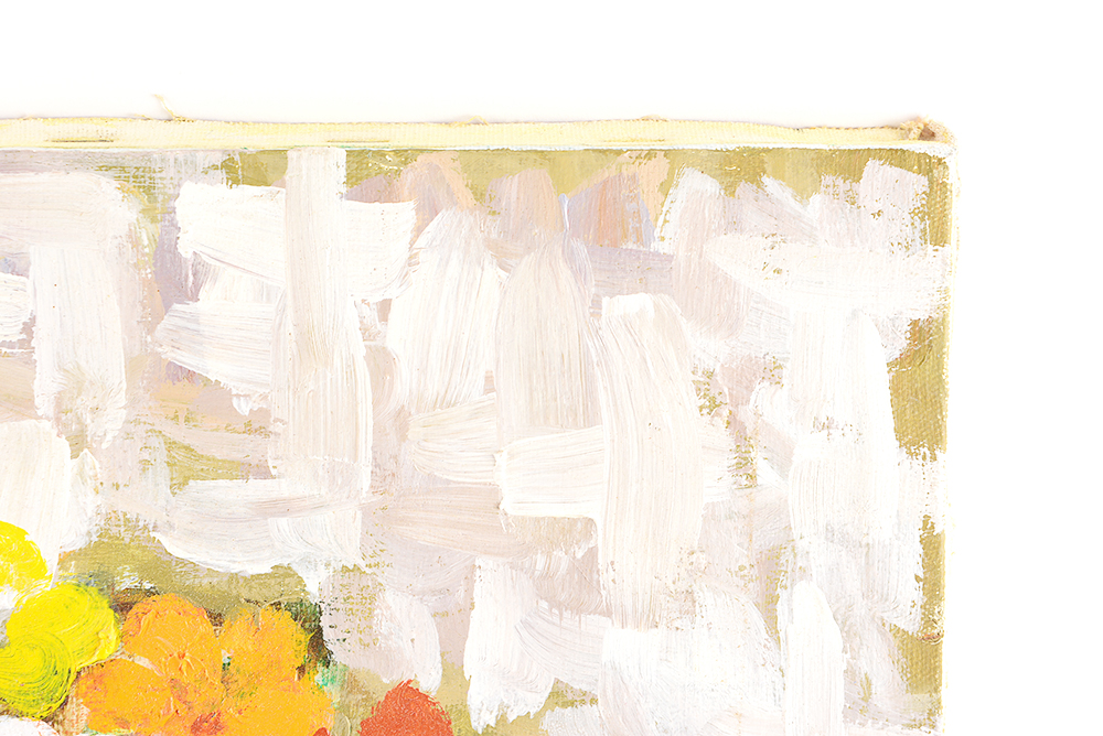 1970s Still Life Oil Painting on Canvas