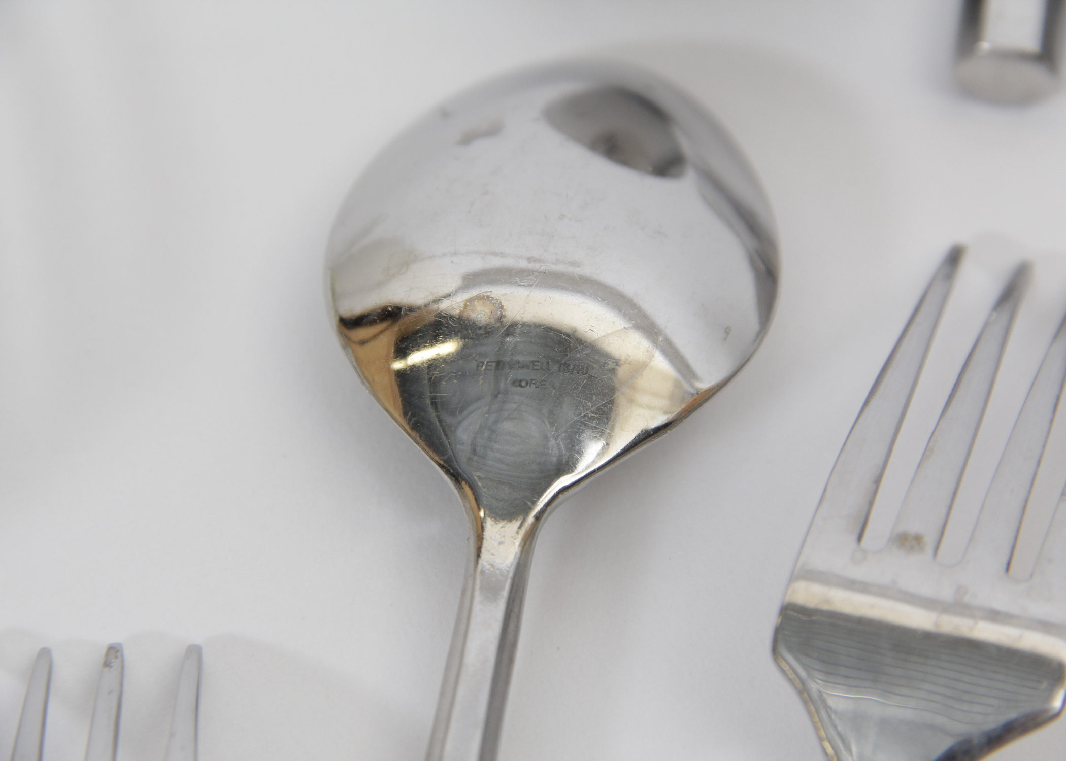 Crate and Barrel Retroneu 18/10 Stainless Flatware