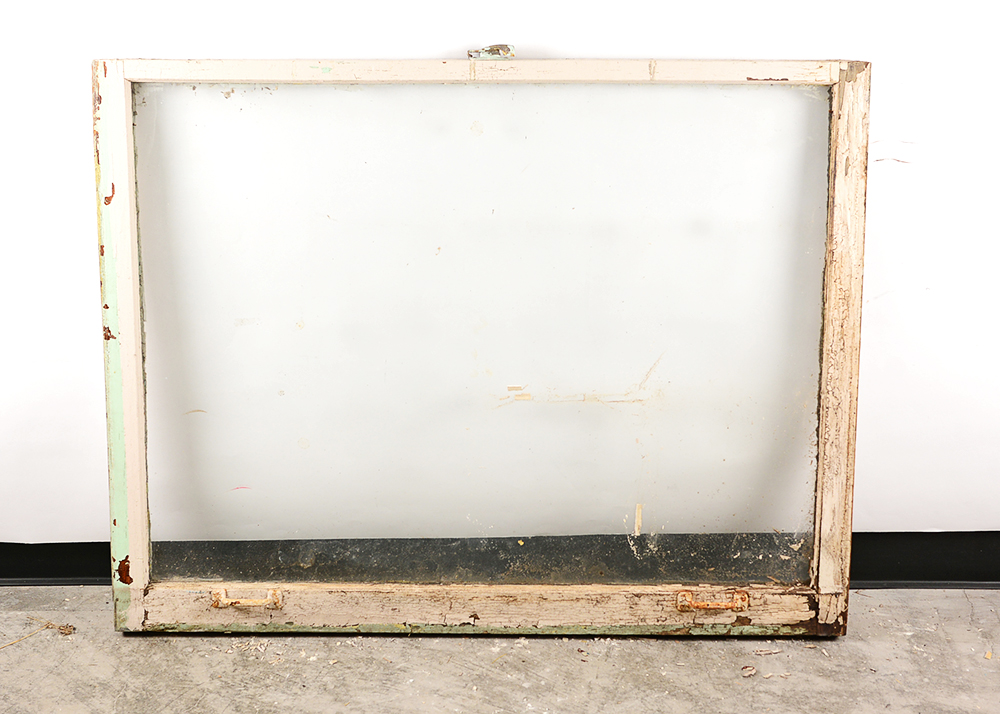 Vintage Salvaged Schoolhouse Single Pane Window