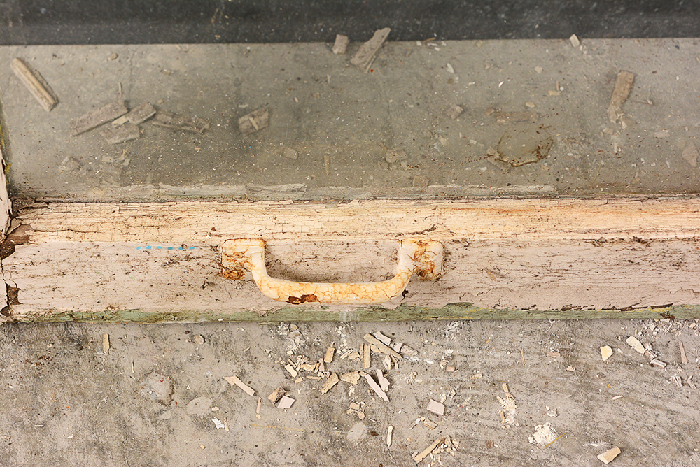 Vintage Salvaged Schoolhouse Single Pane Window