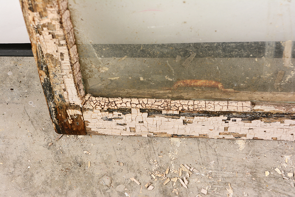 Vintage Salvaged Schoolhouse Single Pane Window