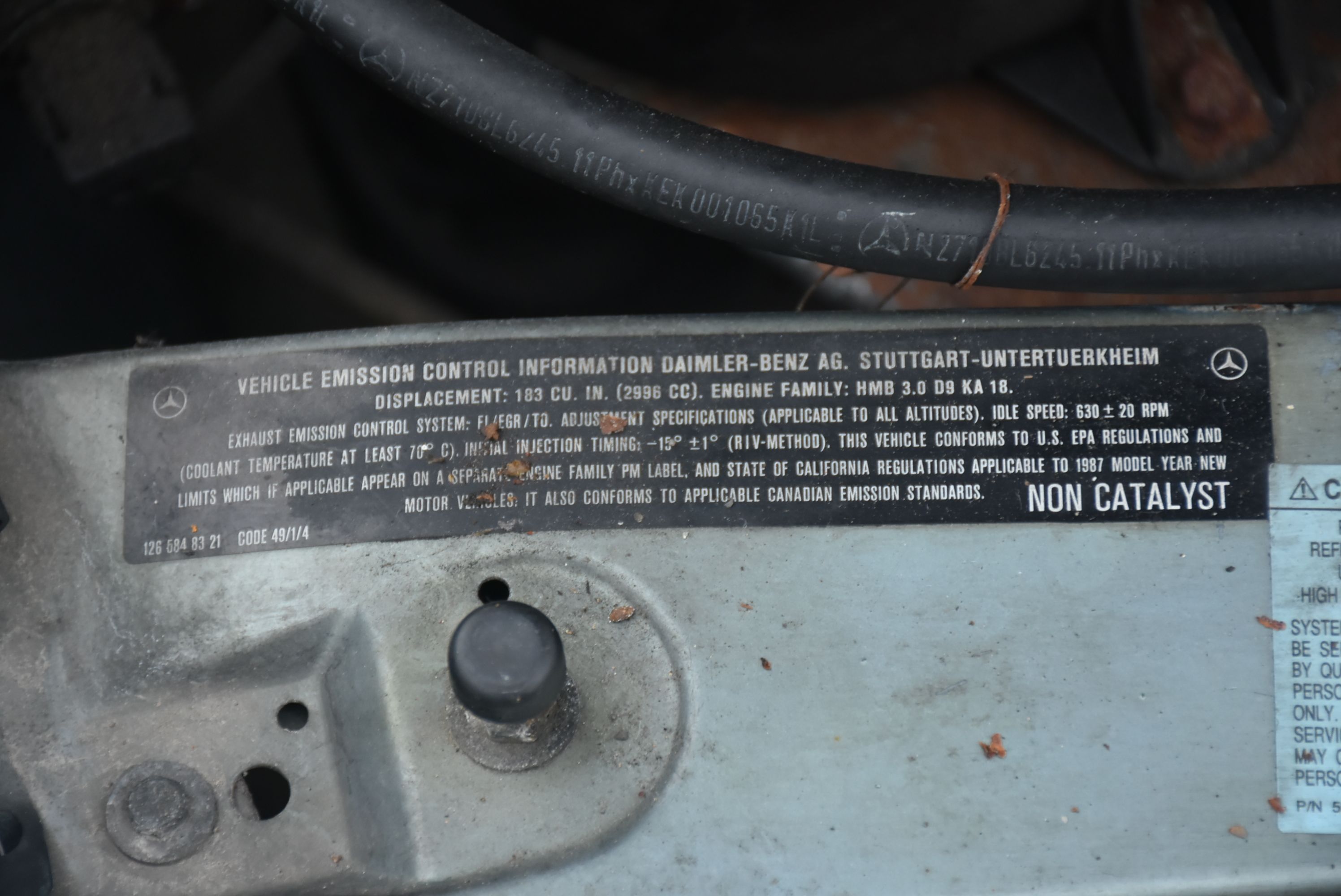 1987 Mercedes Benz 300SDL